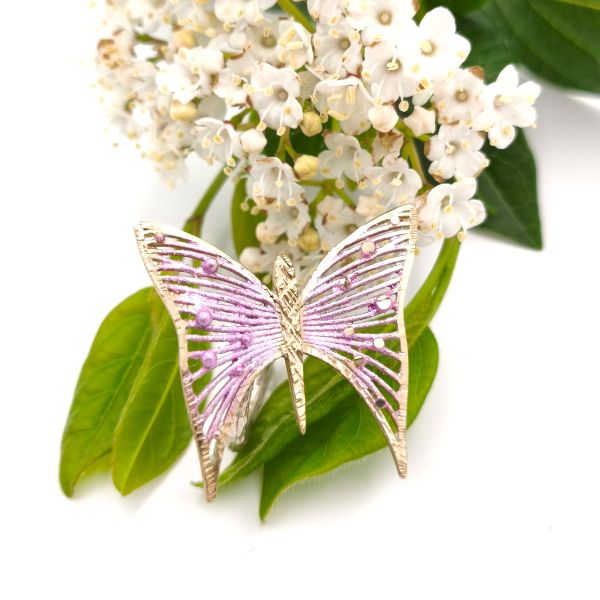 Μοναδικό δαχτυλίδι με πεταλούδα