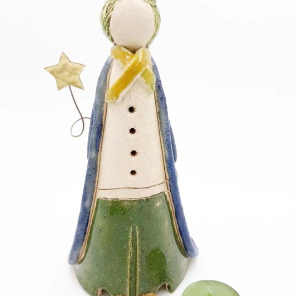  Χειροποίητος μικρός πρίγκηπας από κεραμικό 