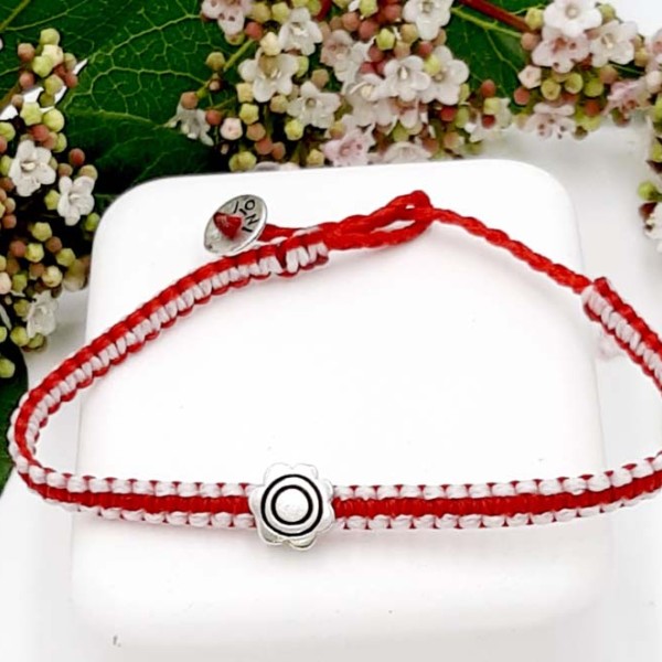 Handmade silver watch with sun and spiral