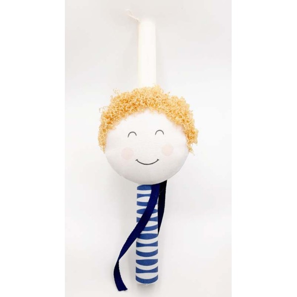 Λαμπάδα με χαρούμενη φατσούλα