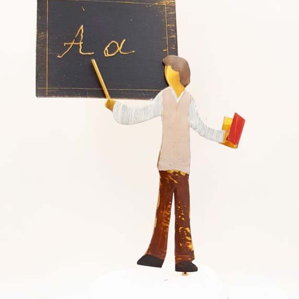  Χειροποίητο διακοσμητικό γραφείου ιδανικό για δάσκαλο 